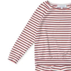 BURU White Label Tops Mama Sweat Set - Patriot Stripe - Final Sale