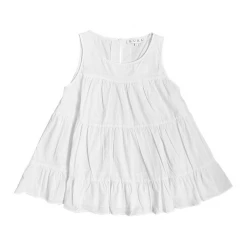 BURU White Label Tiered Tank - White