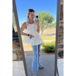 BURU White Label Tiered Tank - White