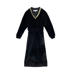 BURU White Label Track Dress - Black