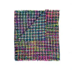 Buru Accessories Tweed Scarf - Pink Multi