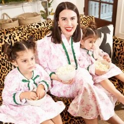 BURU Pink Label Val Respite Gown - Rose Flannel Clothing