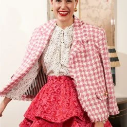 BURU Pink Label Clothing BURU X VAL Bow Blouse - Spots