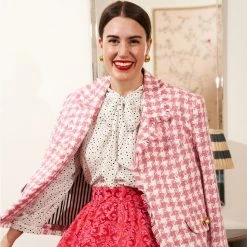 BURU Pink Label Clothing BURU X VAL Bow Blouse - Spots