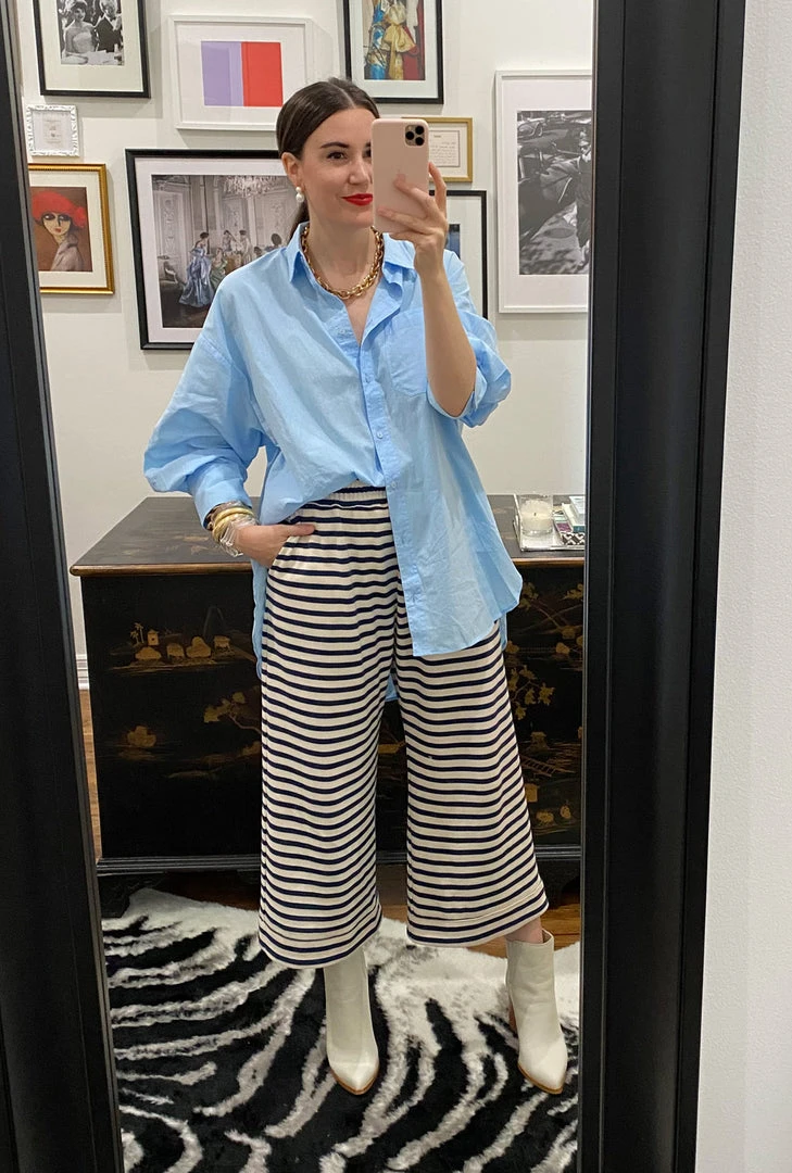 BURU White Label Boyfriend Shirt 2.0 - Blue 8 BURU White Label Boyfriend Shirt 2.0 - Blue