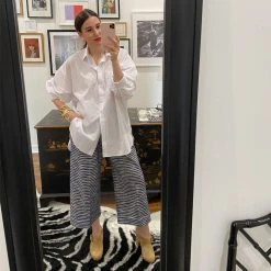 BURU White Label Boyfriend Shirt 2.0 - White Clothing