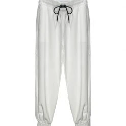 BURU White Label Sporty Mama Joggers - White Clothing