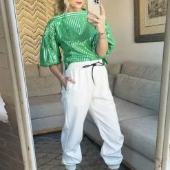 BURU White Label Sporty Mama Joggers - White Clothing 20 BURU White Label Sporty Mama Joggers - White Clothing