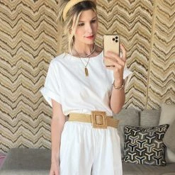 BURU White Label Tops Box Top - White