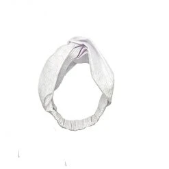 BURU Accessories Timeless Mama Turban - White Textured