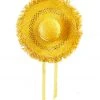BURU Accessories Organic Raffia Hat - Sunflower Yellow Swimwear 1 BURU Accessories Organic Raffia Hat - Sunflower Yellow Swimwear